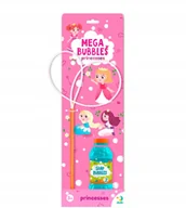 Bańki mydlane - Zestaw Bańki mydlane Mega Księżniczki - miniaturka - grafika 1