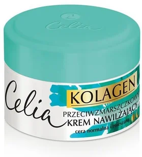 Celia Kolagen przeciwzmarszczkowy krem nawilżający z algami 50ml - Kremy do twarzy - miniaturka - grafika 2