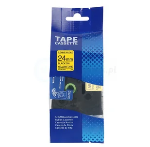 Brother Taśma Do TZe-NFX651 24MM Żółta Nylonowa - Papier do drukarek - miniaturka - grafika 4