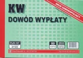 Druki akcydensowe - Firma krajewski Dowód wypłaty KW [Pu/K-107] Pu/K-107 - miniaturka - grafika 1