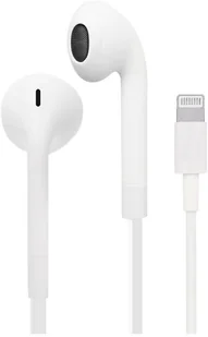 Puro Core Pro Stereo Earphones. Słuchawki ze złączem lightning MFi, z płaskim kablem, mikrofonem i pilotem, białe - Słuchawki - miniaturka - grafika 2