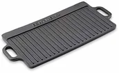 Akcesoria do grilla - ECHTWERK ECHTWERK Płyta grillowa Big 50,5 × 23 × 1,5 cm z żeliwa z 2 uchwytami i powłoką emaliowaną, patelnia do grillowania/płyta grillowa do paleniska, grilla, ogniska, pieca lub kuchenki EW-GE-1205 - miniaturka - grafika 1