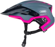 Kaski rowerowe - Abus Kask MonTrailer fuchsia pink M 55-58cm różowy 72679 - miniaturka - grafika 1