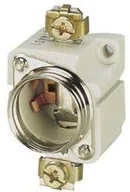 Gniazdka elektryczne - Hager Bi-Gso 63A gniazdo bezpiecznika DIII na płytę, gołe - miniaturka - grafika 1