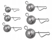 Inne akcesoria dla wędkarzy - Dragon Główki jiggowe Czeburaszka MIX 6 szt 5-25g - miniaturka - grafika 1