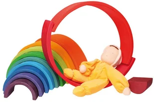 Grimm's Grimm's, kolorowa tęcza, 12 elementów - Łamigłówki - miniaturka - grafika 12