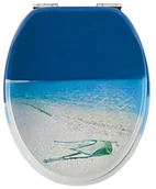 Deski sedesowe - Sitzplatz Deska sedesowa dekoracja poczta w butelce | deska toalety | deska klozetowa z drewna | | automatycznego opuszczania Soft-Close-zawias ze stali nierdzewnej | Fast-Fix-szybkim zapięciem 40107 4 - miniaturka - grafika 1