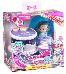 Tm Toys Cupcake Laleczka Zestaw z Tortem Różowy 1136 - Lalki dla dziewczynek - miniaturka - grafika 2