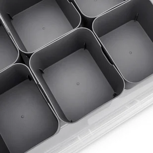 Plast Team POLAND SP. Z O.O. Zestaw Pojemników Pro Box 2785 (8l + 6 Wkładów 6066) TEA000434 - Pojemniki kuchenne - miniaturka - grafika 2