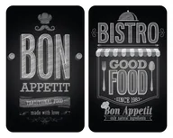 Deski do krojenia - Wenko Deska ceramiczna na kuchenkę Bon Appetit 2 szt. 2521483100 - miniaturka - grafika 1