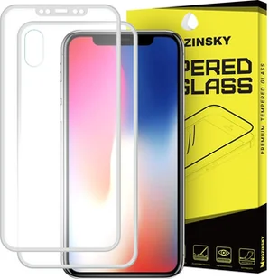 Wozinsky szkło hartowane na cały ekran + osłona na tył z aluminiową ramką iPhone XS / X srebrny 7426825337153 - Szkła hartowane na telefon Wozinsky szkło hartowane na cały ekran + osłona na tył z aluminiową ramką iPhone XS / X srebrny 7426825337153 - Szkła hartowane na telefon - miniaturka - grafika 2
