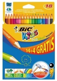 BIC Kredki Evolution Kids 18kol. 829032 - Kredki, ołówki, pastele i pisaki - miniaturka - grafika 2