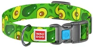 Obroże dla psów - WAU-DOG WAU-DOG Nylon Obroża Avocado z zapięciem XS 23-35cm/15 mm - miniaturka - grafika 1
