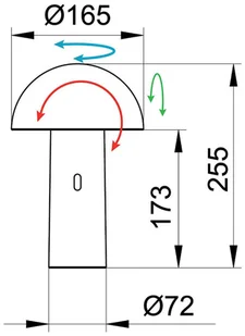 ALUMINOR Aluminor Capsule lampa stołowa LED przenośna biała - Lampy stojące - miniaturka - grafika 2