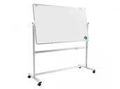 Tablice i flipcharty - Allboards Tablica CERAMICZNA mobilna dwustronna obrotowa suchościeralna magnetyczna 170x100 cm - miniaturka - grafika 1