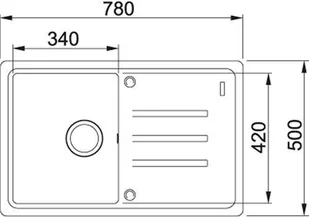 Franke Malta MLG 611-78 cappuccino 114.0382.779 - Zlewozmywaki Franke Malta MLG 611-78 cappuccino 114.0382.779 - Zlewozmywaki - miniaturka - grafika 3