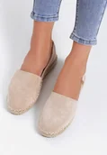 Espadryle damskie - Renee Beżowe Espadryle Specialty - miniaturka - grafika 1