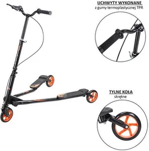 Nils Extreme FL145 ORANGE FLIKER HULAJNOGA - Hulajnogi - miniaturka - grafika 10