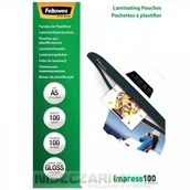 Folie do laminatora - Fellowes Folia do laminowania błyszcząca A5 100 mikronów / 100szt - miniaturka - grafika 1