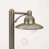 Lampy ogrodowe - Albert Leuchten Słupek oświetleniowy Carla, brąz/mosiądz - miniaturka - grafika 1