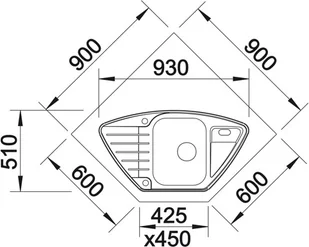 Blanco ZIA 9E BIAŁY 514750 - Zlewozmywaki - miniaturka - grafika 5