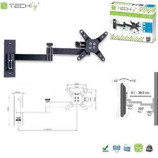 Techly 301498 - Uchwyty do telewizora - miniaturka - grafika 3