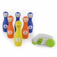 Zabawki i gry sportowe - VIGA VIGA Drewniana Gra Kręgle Rzucanie Pierścieniami - wysyłka/odbiór osobisty w ciągu 24h 50665 - miniaturka - grafika 1