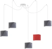 Lampy sufitowe - LYSNE Lampa wisząca do salonu KANO 400041/4 D1 - miniaturka - grafika 1