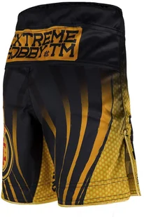 Extreme Hobby Spodenki Grappling dziecięce, ANGRY WASP, czarny, rozmiar 104 - Kimona, stroje i obuwie - miniaturka - grafika 3