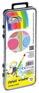 Fiorello Farby wodne Fiorello 16 kol. PB2116 AA184FIO - Farby i media malarskie - miniaturka - grafika 4