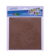 Pozostałe akcesoria dla plastyków - Craft with Fun Ozdoba dekoracyjna Korek 15x15 2szt Pbh 12/144 - miniaturka - grafika 1