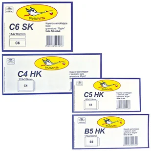 KOPERTY KOPERTA C4 HK BRĄZOWA 50szt - Koperty - miniaturka - grafika 2