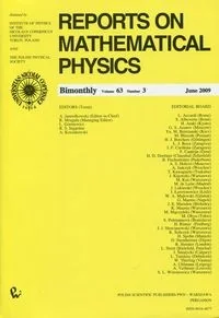 Reports on Mathematical Physics 63/3 2009 - Wydawnictwo Naukowe PWN - Fizyka i astronomia - miniaturka - grafika 3