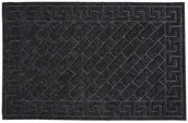 Wycieraczki - Wycieraczka wewnętrzna/zewnętrzna SOFIA 90 x 60 cm antracyt gumowa - miniaturka - grafika 1