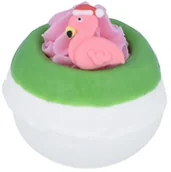Pozostałe kosmetyki - Bomb Cosmetics Bomb Cosmetics - Flamingo Ho Ho - Musująca kula do kąpieli - FLAMINGO HO HO BOMHMDFHO - miniaturka - grafika 1
