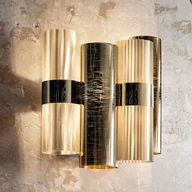 Lampy ścienne - Slamp La Lollo lampa ścienna, złote kolory - miniaturka - grafika 1