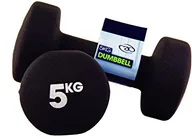 Pozostały sprzęt siłowy - Fitness-Mad Fitness Mad hantli krótkich, z neoprenu, spłaszczonych podłożu, 2 sztuki, 5 FDBELL-5 - miniaturka - grafika 1