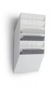 Durable Zestaw sześciu poziomych pojemników Durable Flexiboxx A4 biały 1709785010 - Półki na dokumenty Durable Zestaw sześciu poziomych pojemników Durable Flexiboxx A4 biały 1709785010 - Półki na dokumenty - miniaturka - grafika 1