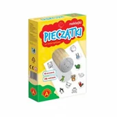 Przybory szkolne - Alexander Małe pieczątki i naklejki ze zwierzątkami - miniaturka - grafika 1