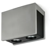 Lampy sufitowe - Kobi PURO MASSO N 2xGU10 GR/BL KRPMN KRPMN - miniaturka - grafika 1