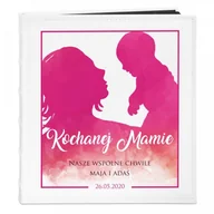 Albumy fotograficzne - Murrano Album Duży Wspólne Chwile Prezent Dla Mamy Nadruk ALB-BC-BK-UV-003 - miniaturka - grafika 1
