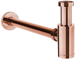 Laveo Laveo Syfon łazienkowy okrągły różowe złoto CKS 861D - Syfony - miniaturka - grafika 2