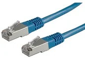 Kable miedziane - Rotronic ROLINE Category 5e FTP Cable, niebieski 1 M 21.15.0334 - miniaturka - grafika 1