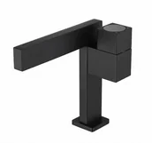 Baterie umywalkowe - STELLMAN Bateria umywalkowa termostatyczna z wyświetlaczem GOBA czarna gobacz - miniaturka - grafika 1