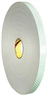 Taśmy klejące - 3M 3 m 4008 podwójne stronicowego pianka poliuretanowa do materiału  taśma klejąca, 25 MM X 33 m, 3.2 MM, beżowy (zestaw 9 szt.) 7000048483 - miniaturka - grafika 1