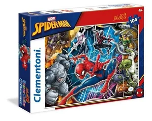 Clementoni 104 elementy Maxi Spiderman - Puzzle - miniaturka - grafika 3