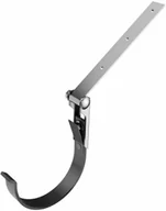 Rynny i akcesoria - Cellfast Hak rynnowy metalowy regulowany 75 mm grafit - miniaturka - grafika 1