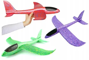 Samolot Styropianowy Szybowiec Rzutka Styropianu - Samoloty i helikoptery - miniaturka - grafika 29