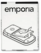 Baterie do telefonów - Emporia AK _ V34 zapasowy akumulator (1020 mAh) Biały 9005613129583 - miniaturka - grafika 1