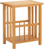 Ławy i stoliki kawowe - vidaXL vidaXL Stolik na gazety, 45x35x55 cm, lite drewno dębowe - miniaturka - grafika 1